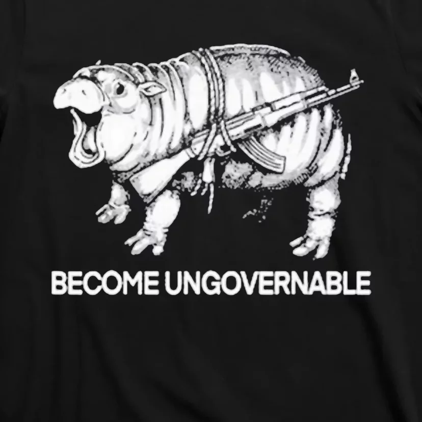 Become Ungovernable Funny Moodeng T-Shirt