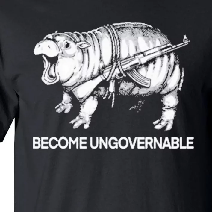 Become Ungovernable Funny Moo Deng Tall T-Shirt