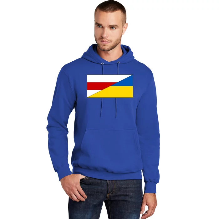 Belarus Ukraine Flag Belarusian Ukrainian Pride Nationality Gift Hoodie