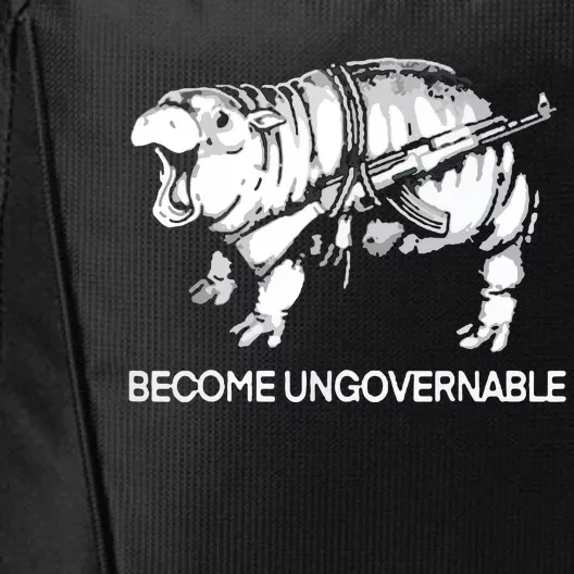 Become Ungovernable Funny Moodeng City Backpack