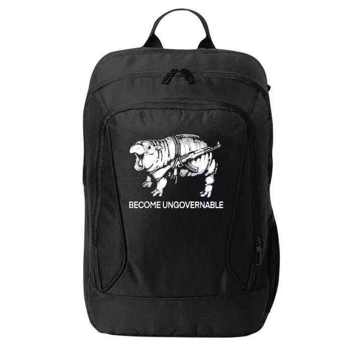 Become Ungovernable Funny Moodeng City Backpack