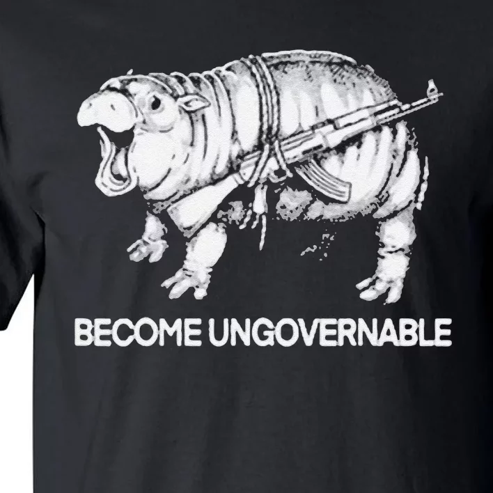 Become Ungovernable Funny Moo Deng Tall T-Shirt