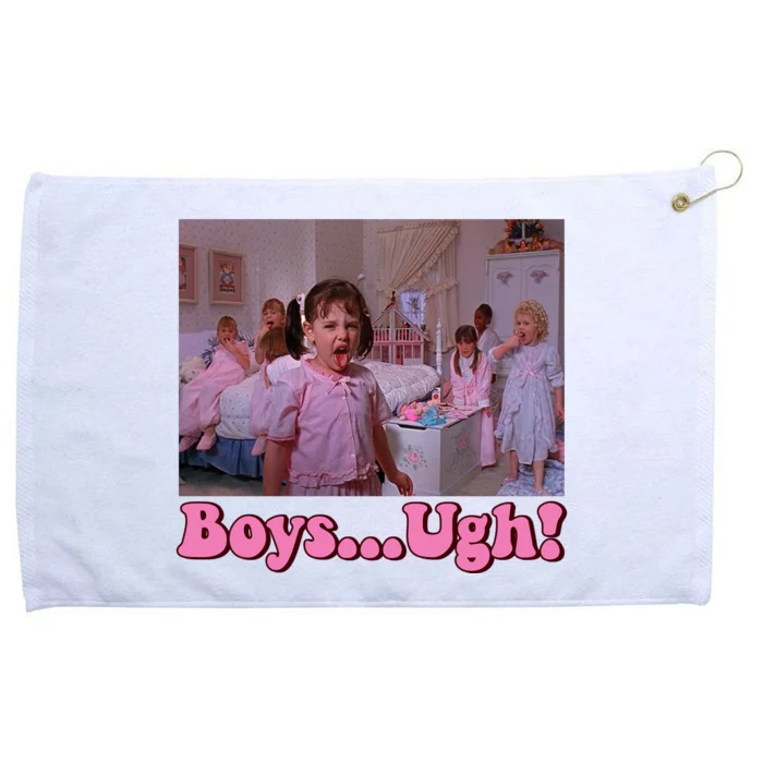 Boy Ugh Funny Valentine Little Rascals Grommeted Golf Towel