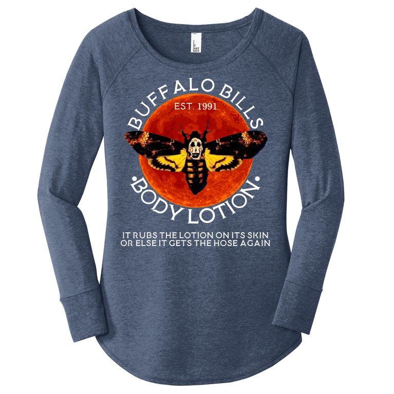 Buffalo Bill Body Lotion Women’s Perfect Tri Tunic Long Sleeve Shirt