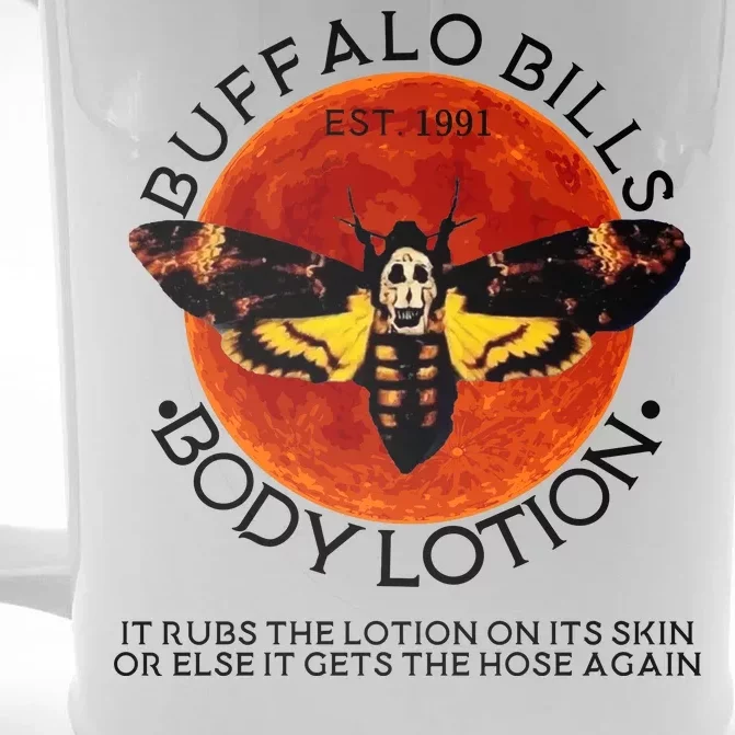 Buffalo Bill Body Lotion Front & Back Beer Stein