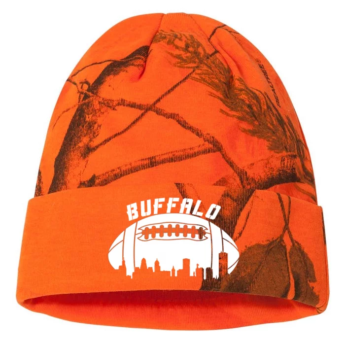 Buffalo Football City Skyline Kati - 12in Camo Beanie