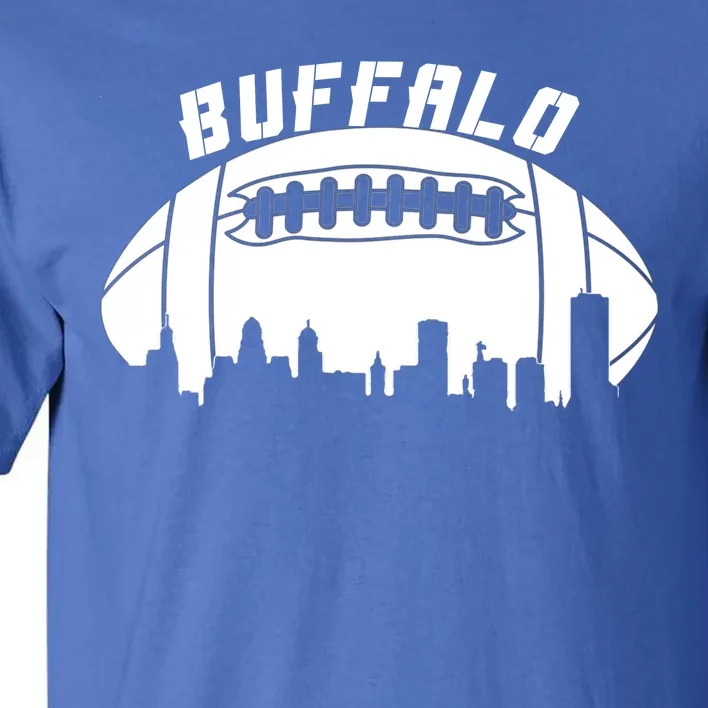 Buffalo Football City Skyline Tall T-Shirt