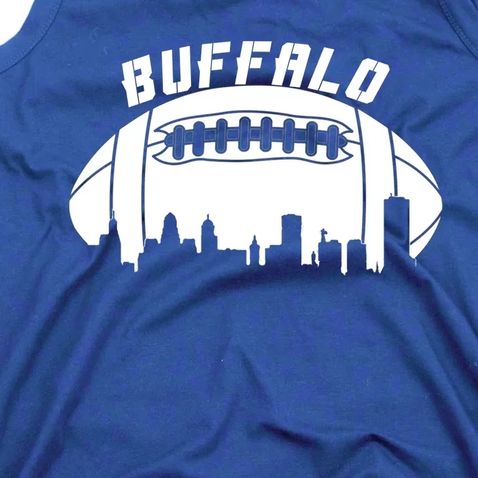 Buffalo Football City Skyline Tank Top