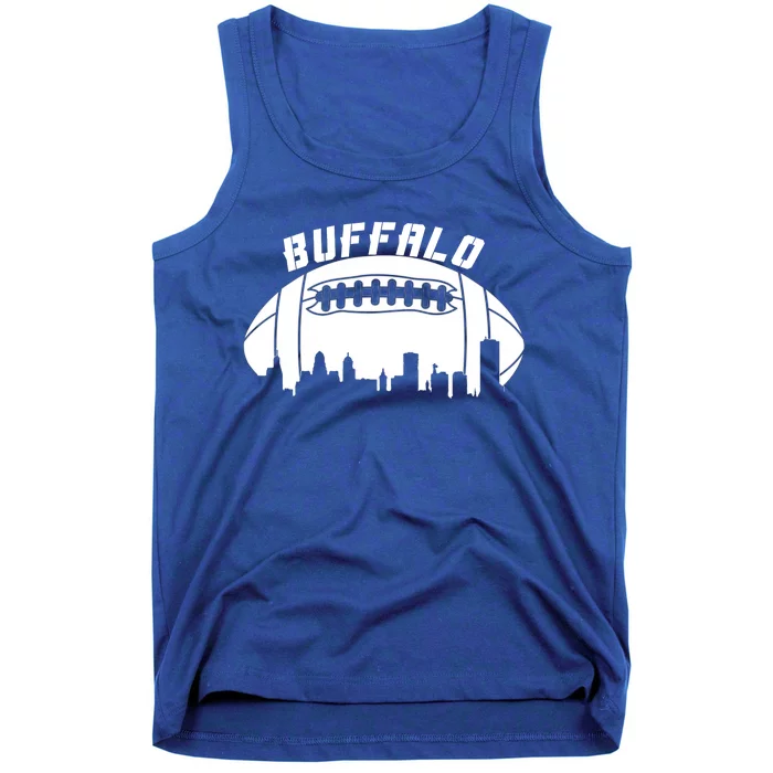 Buffalo Football City Skyline Tank Top