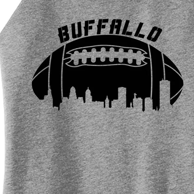 Buffalo Football City Skyline Women’s Perfect Tri Rocker Tank