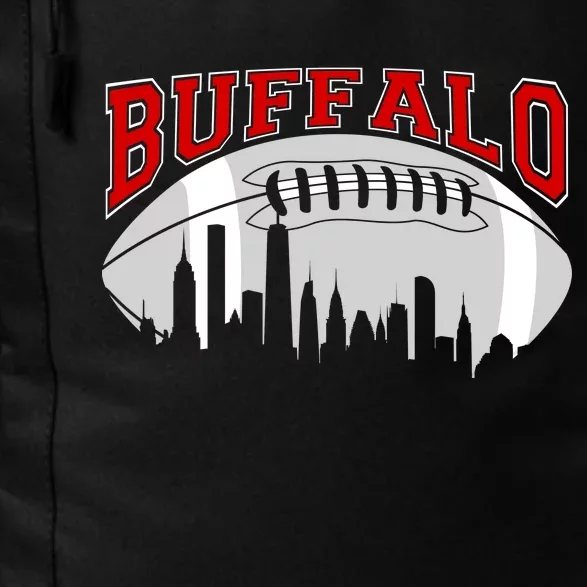 Buffalo Football Fan City Skyline Daily Commute Backpack