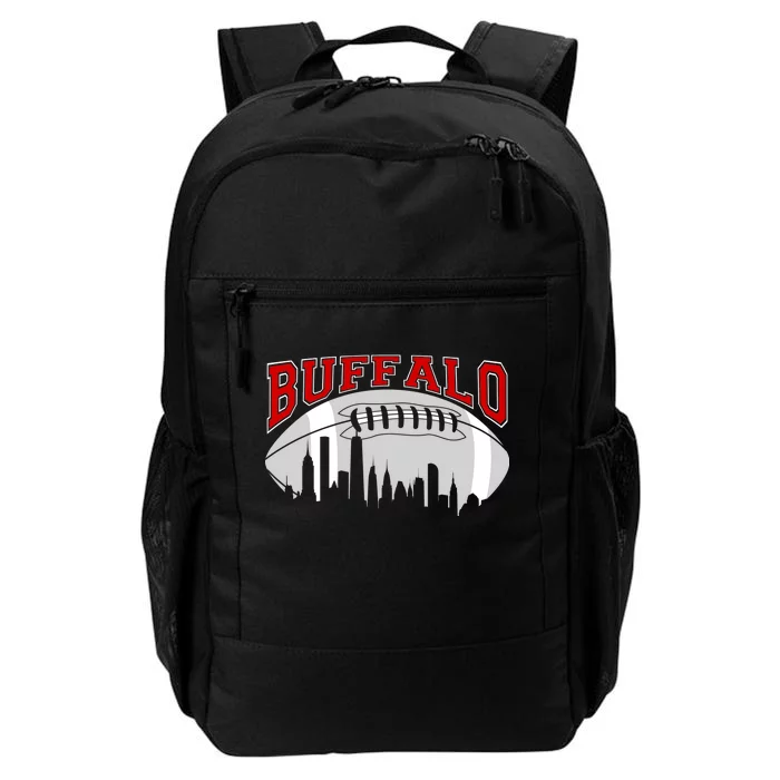 Buffalo Football Fan City Skyline Daily Commute Backpack