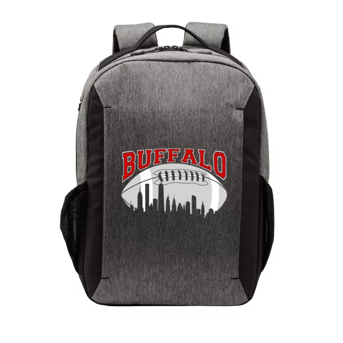 Buffalo Football Fan City Skyline Vector Backpack