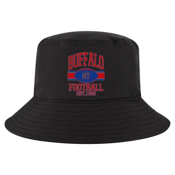 Buffalo New York Football Classic Logo Fan Cool Comfort Performance Bucket Hat