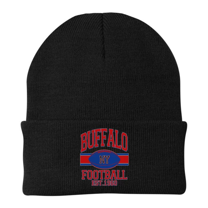 Buffalo New York Football Classic Logo Fan Knit Cap Winter Beanie