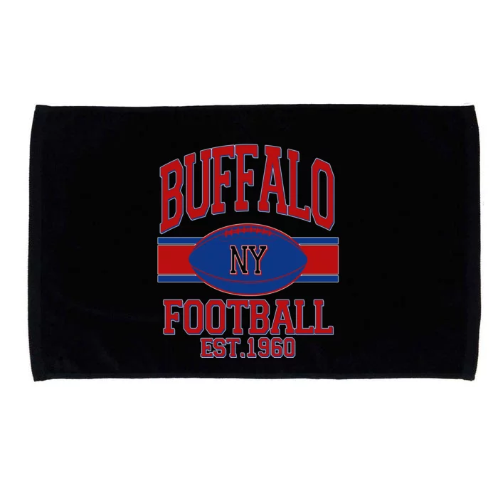 Buffalo New York Football Classic Logo Fan Microfiber Hand Towel