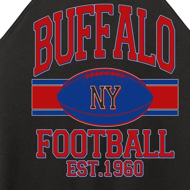 Buffalo New York Football Classic Logo Fan Women’s Perfect Tri Rocker Tank