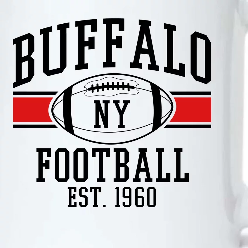 Buffalo NY Football EST 1960 Black Color Changing Mug