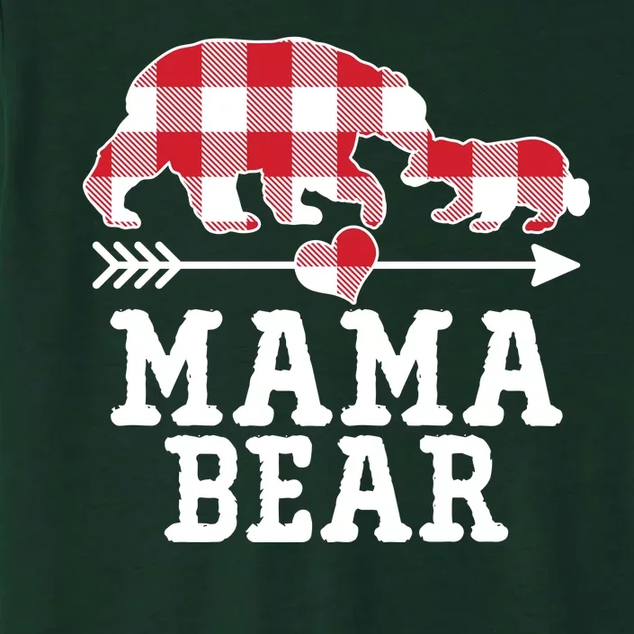 Buffalo Plaid Mama Bear ChromaSoft Performance T-Shirt