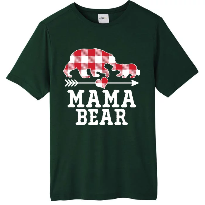 Buffalo Plaid Mama Bear ChromaSoft Performance T-Shirt