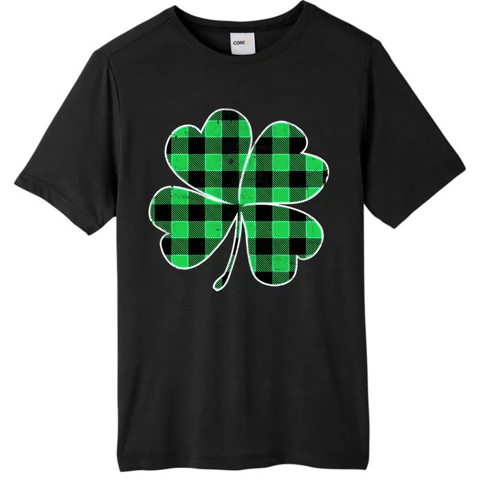 Buffalo Plaid Vintage Clover ChromaSoft Performance T-Shirt