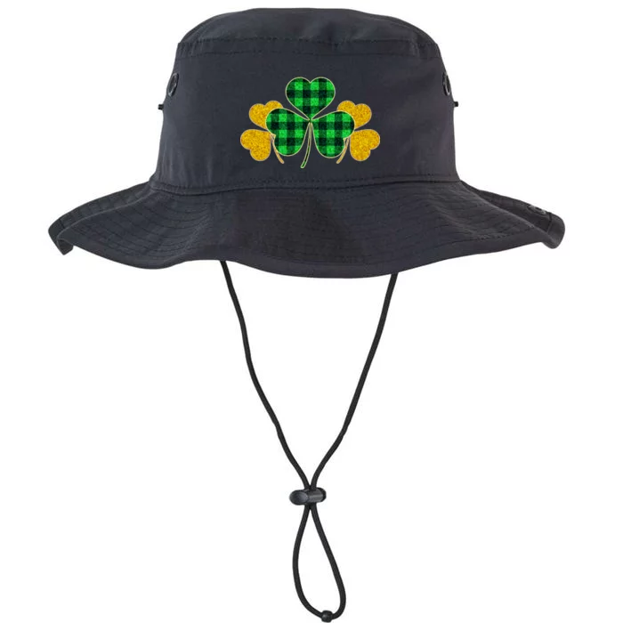 Buffalo Shamrock Plaid Irish Clovers Legacy Cool Fit Booney Bucket Hat