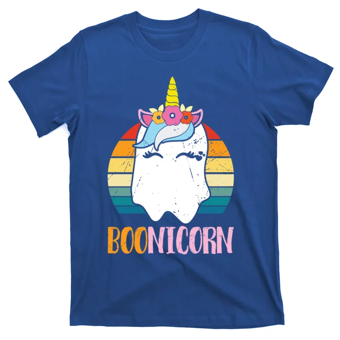 Boonicorn Unicorn Ghost Happy Halloween Costumes Gift T-Shirt