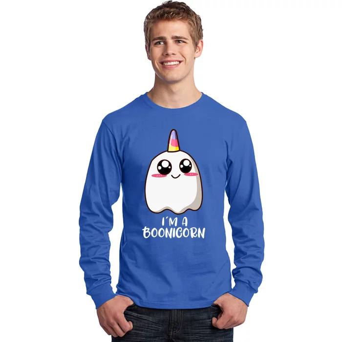 Boonicorn Unicorn Ghost Gift Long Sleeve Shirt