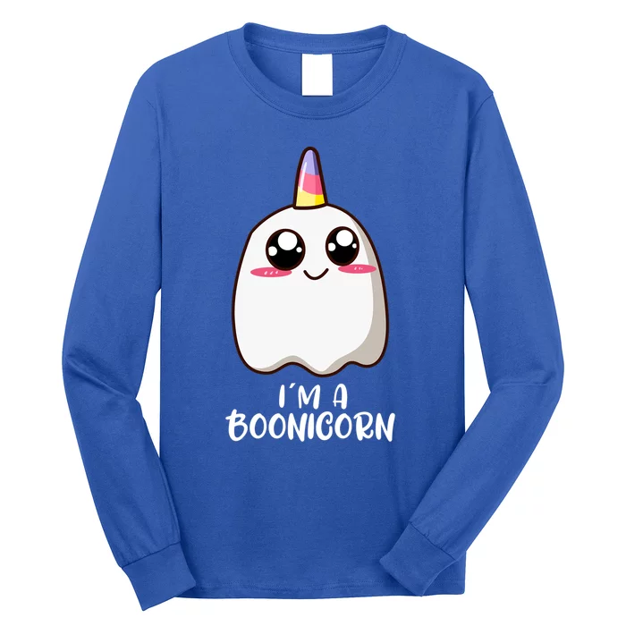 Boonicorn Unicorn Ghost Gift Long Sleeve Shirt