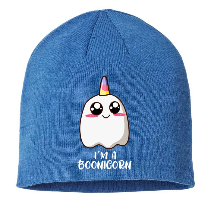 Boonicorn Unicorn Ghost Gift 8 1/2in Sustainable Knit Beanie