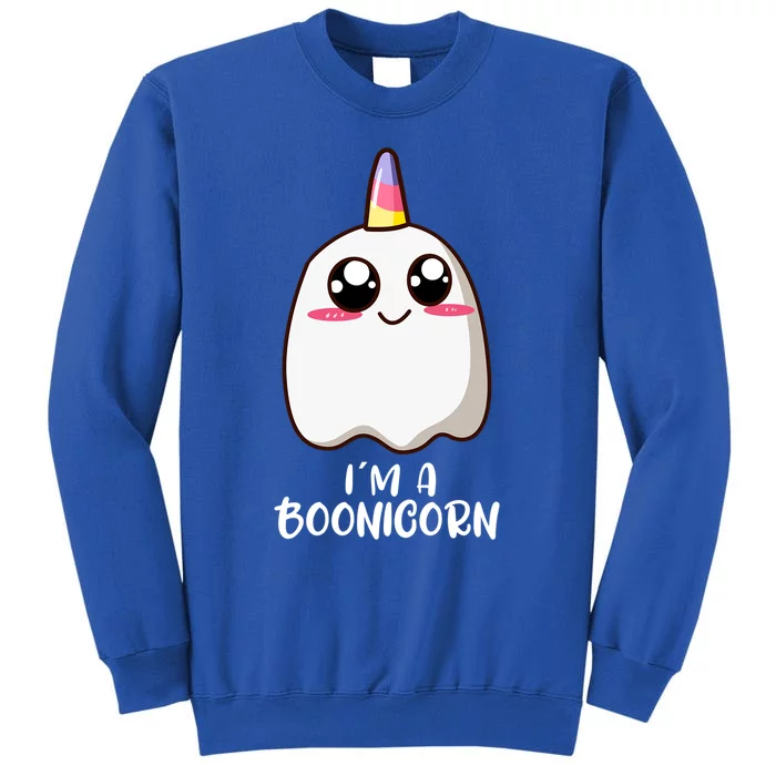 Boonicorn Unicorn Ghost Gift Tall Sweatshirt