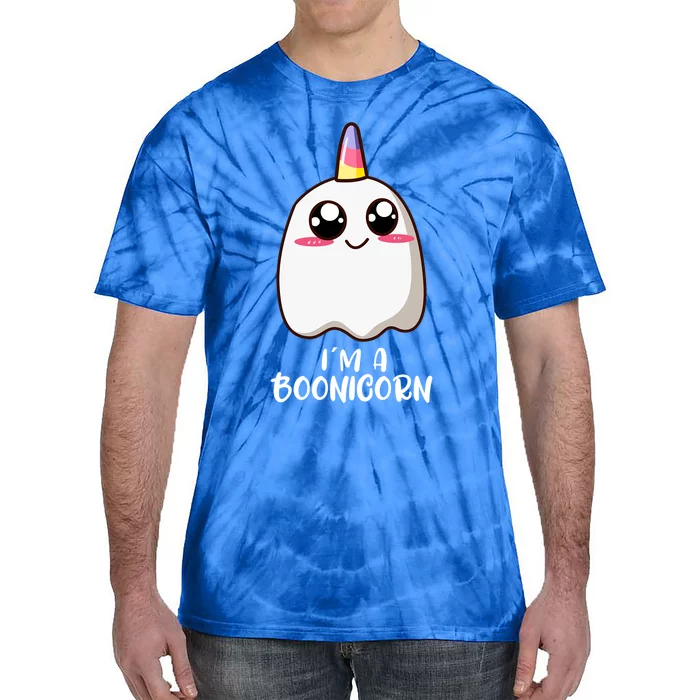 Boonicorn Unicorn Ghost Gift Tie-Dye T-Shirt