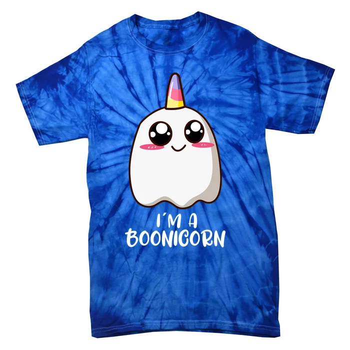 Boonicorn Unicorn Ghost Gift Tie-Dye T-Shirt