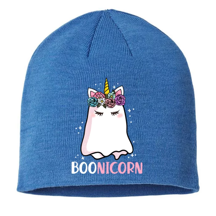 Boonicorn Unicorn Ghost Unicorn Halloween Costume Great Gift 8 1/2in Sustainable Knit Beanie