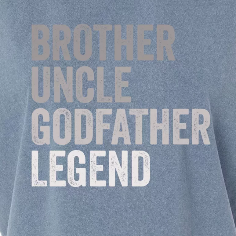 Brother Uncle Godfather Legend Favorite Best Uncle Meaningful Gift Garment-Dyed Women's Muscle Tee