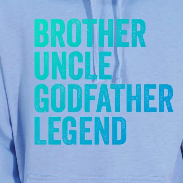 Brother Uncle Godfather Legend Favorite Best Uncle Meaningful Gift Unisex Surf Hoodie