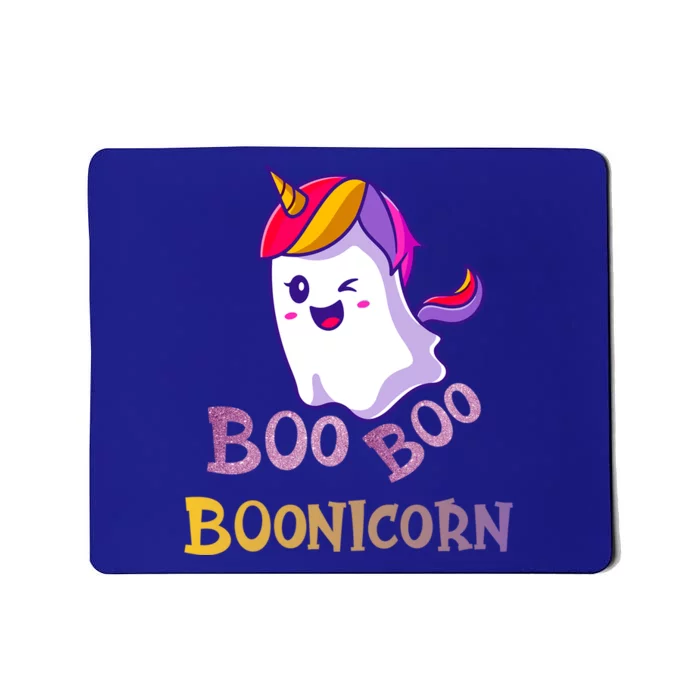 Boonicorn Unicorn Ghost Funny Halloween Thanksgiving Meaningful Gift Mousepad