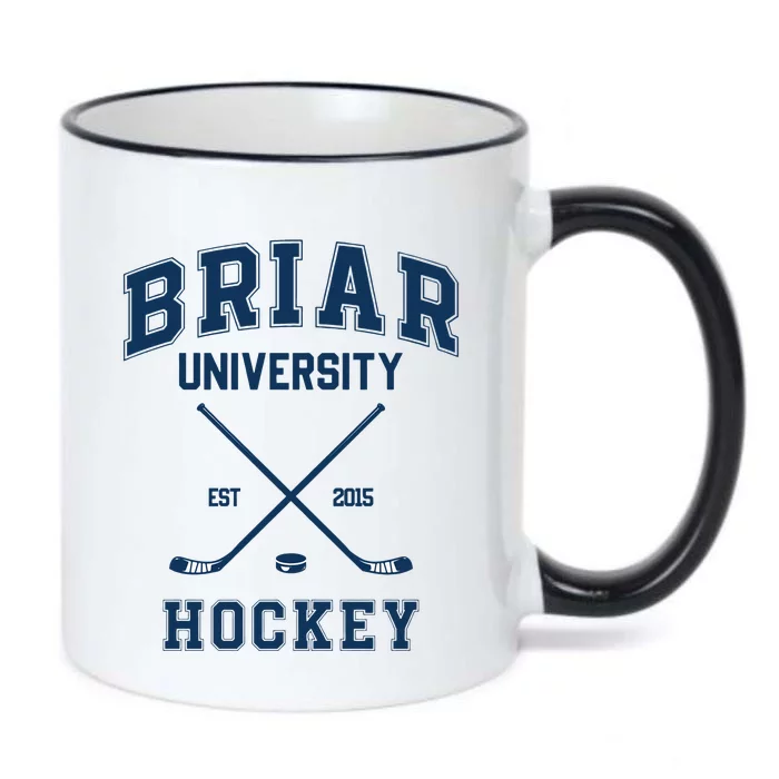 Briar U Hockey Off Campus Graham 44 Two Side Black Color Changing Mug