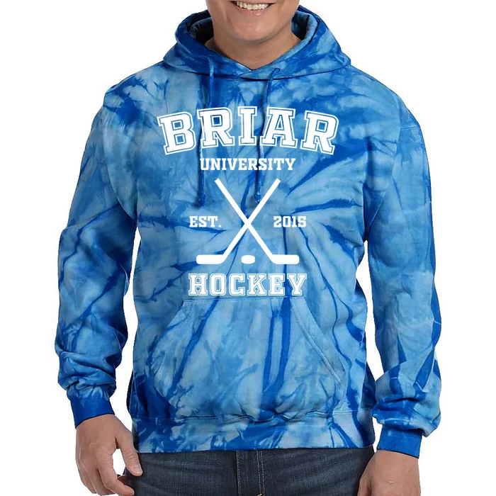 Briar University Hockey Off Campus Gift Tie Dye Hoodie