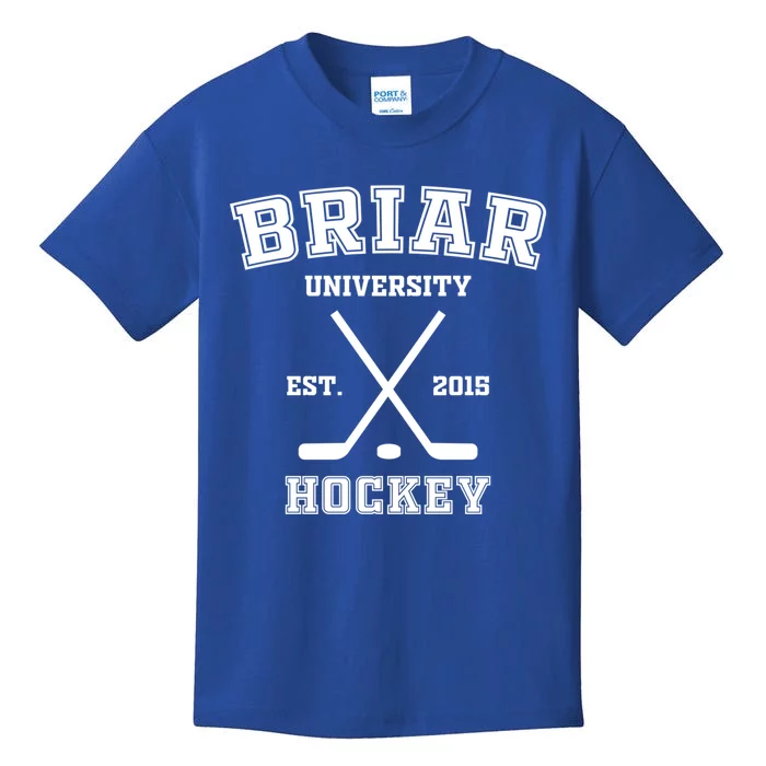 Briar University Hockey Off Campus Gift Kids T-Shirt