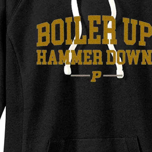 Boiler Up Hammer Down Women's Fleece Hoodie