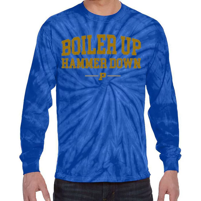 Boiler Up Hammer Down Tie-Dye Long Sleeve Shirt