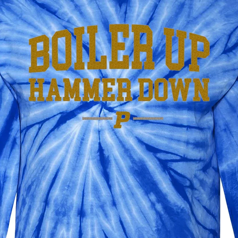 Boiler Up Hammer Down Tie-Dye Long Sleeve Shirt