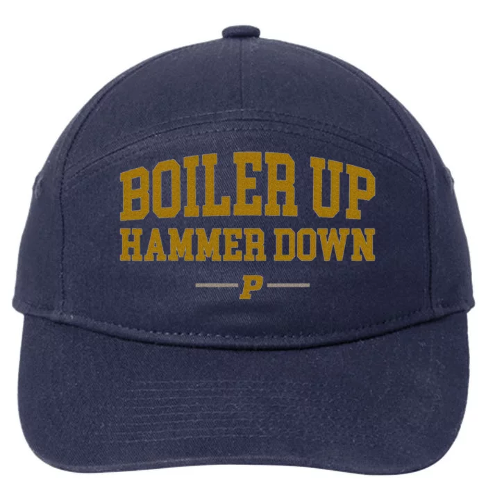 Boiler Up Hammer Down 7-Panel Snapback Hat