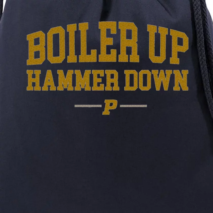 Boiler Up Hammer Down Drawstring Bag