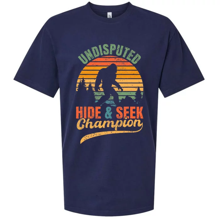 Bigfoot Undisputed Hide & Seek Champion Sueded Cloud Jersey T-Shirt