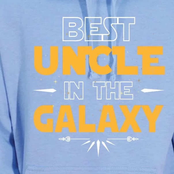 Best Uncle In The Galaxy Funny Parody Unisex Surf Hoodie