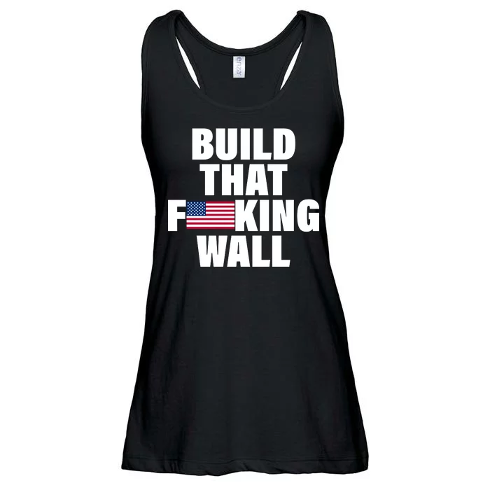 Build That F*cking Wall Ladies Essential Flowy Tank