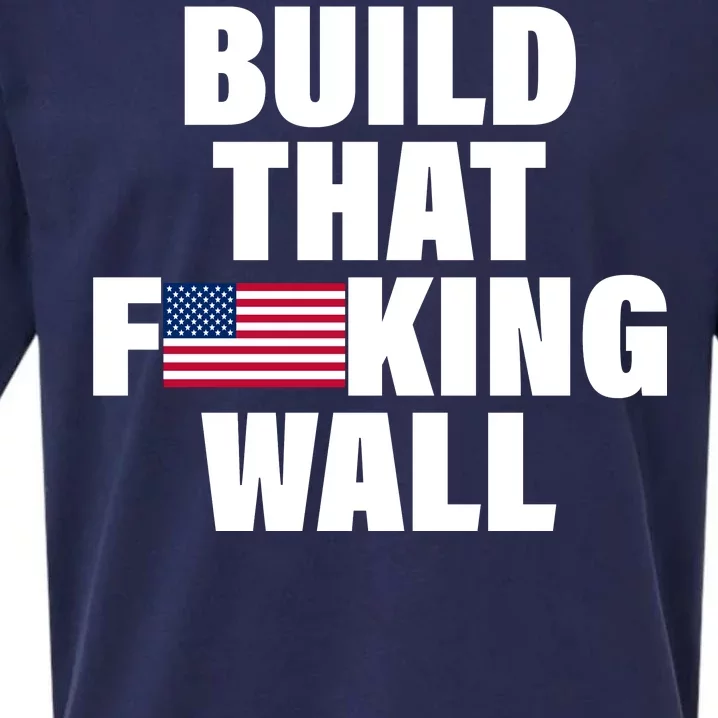 Build That F*cking Wall Sueded Cloud Jersey T-Shirt