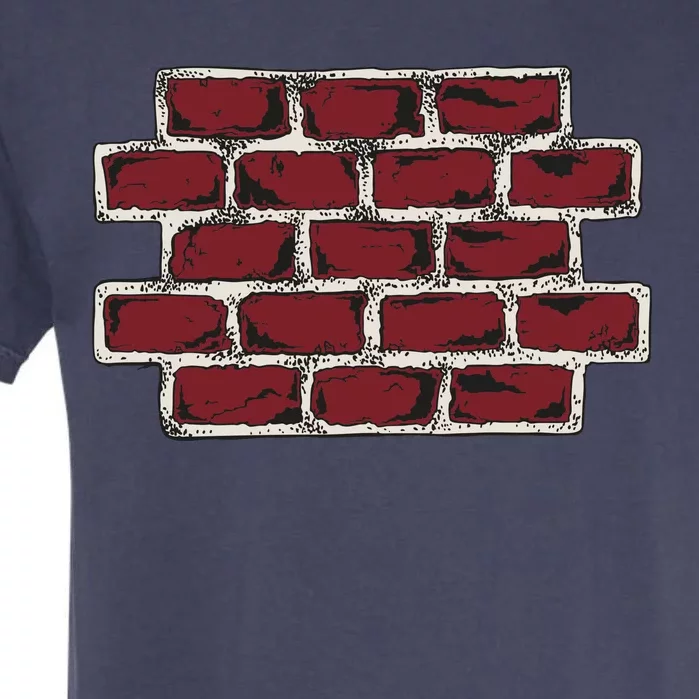 Build The Brick Wall Trump Garment-Dyed Heavyweight T-Shirt